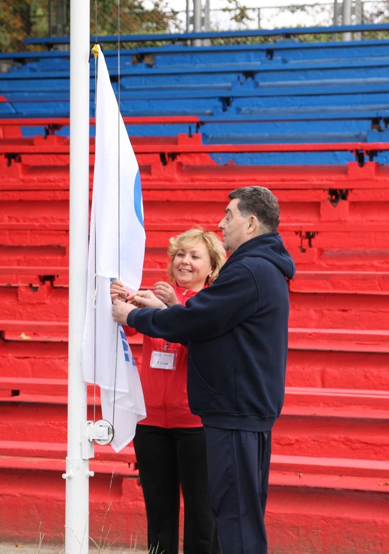 Торжественное поднятие флага ООО "Газпром флот"